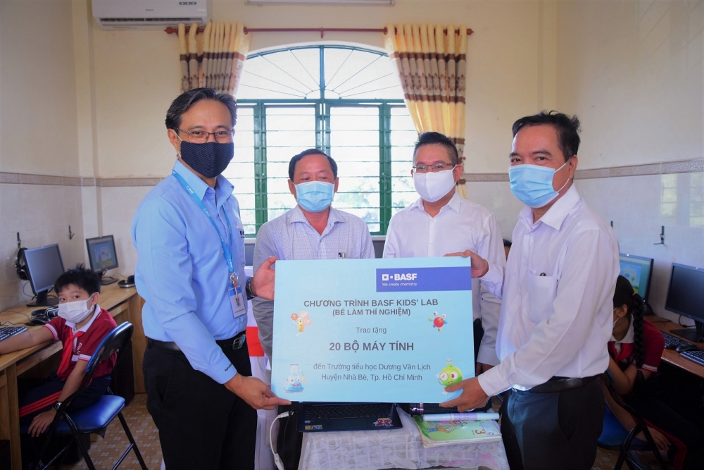 BASF ra mắt thêm 2 thí nghiệm ảo bằng tiếng Việt dành cho học sinh tiểu học