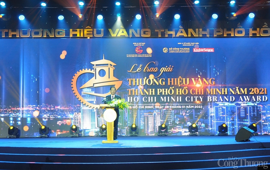 Vinh doanh 30 doanh nghiệp đạt giải thưởng “Thương hiệu Vàng TP. Hồ Chí Minh” năm 2021