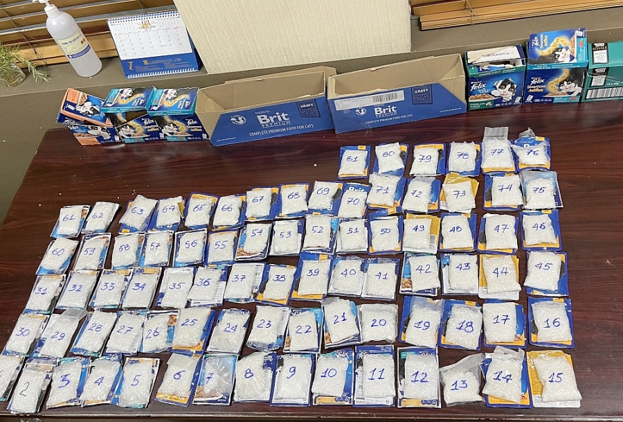 Hải quan Sân bay Tân Sơn Nhất bắt giữ gần 13kg ma túy