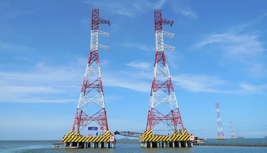 Thúc đẩy tiến độ dự án đường dây 220KV vượt biển Kiên Bình - Phú Quốc
