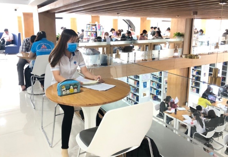 Hufi library giành quán quân cuộc thi “Best university library” năm 2020