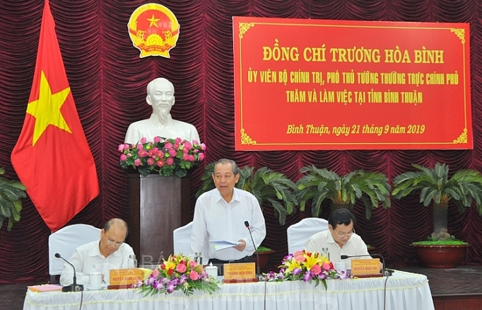Bình Thuận phải tạo sức lan tỏa phát triển nhanh và bền vững