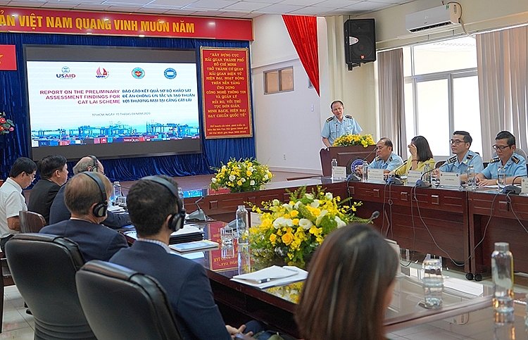 USAID hỗ trợ Cục Hải quan TP. Hồ Chí Minh thực hiện đề án giảm ùn tắc tại cảng Cát Lái