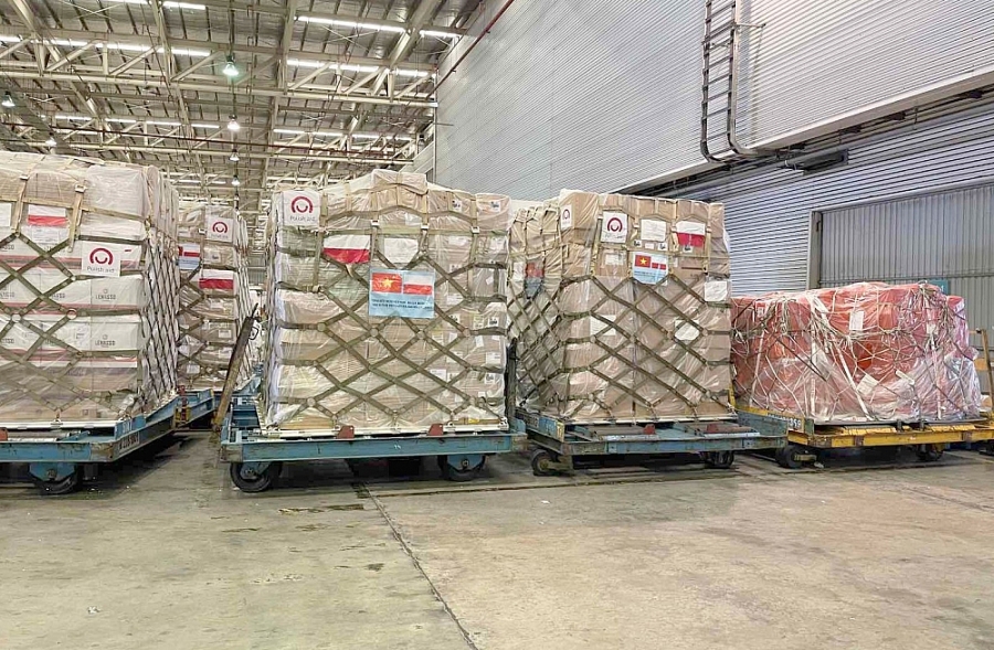 Việt Nam tiếp nhận lô hàng thiết bị y tế do Chính phủ Ba Lan viện trợ