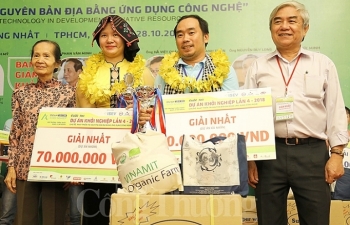 Bến Tre và Sơn La đoạt giải nhất cuộc thi Dự án khởi nghiệp 2018