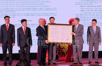 Đồng Xoài chính thức trở thành thành phố trực thuộc tỉnh Bình Phước