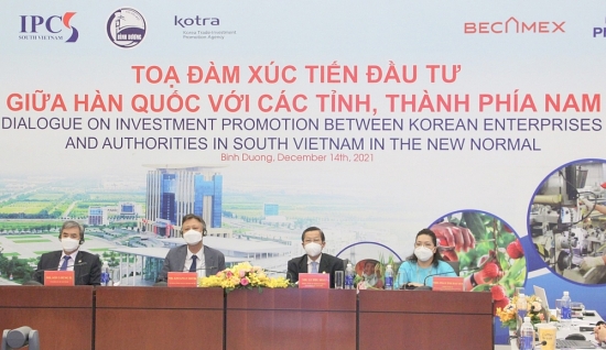 Đẩy mạnh xúc tiến đầu tư từ các doanh nghiệp Hàn Quốc vào các tỉnh thành phía Nam