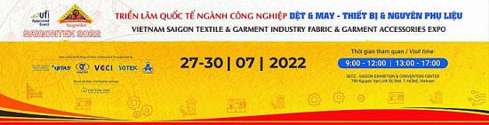 SaigonTex & SaigonFabric 2022: Đẩy mạnh giao thương quốc tế, đa dạng chuỗi cung ứng trong ngành dệt may