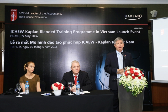 ICAEW- Kaplan Anh Quốc ra mắt mô hình đào tạo phức hợp tại Việt Nam