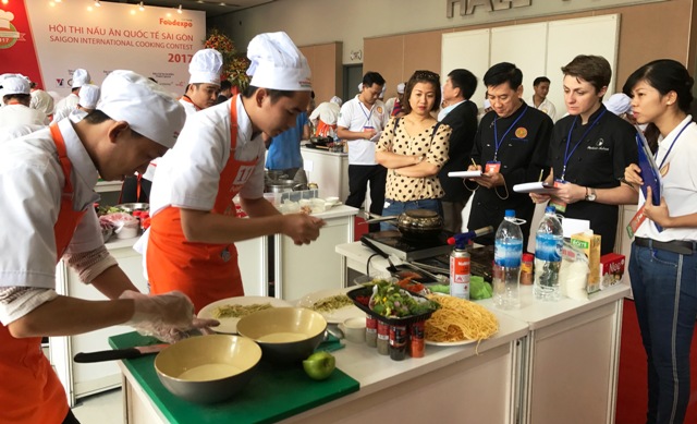 Hội thi nấu ăn quốc tế Sài Gòn 2017: “Đưa hương vị Việt ra bàn ăn thế giới”