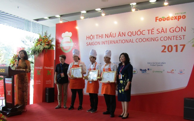 Hội thi nấu ăn quốc tế Sài Gòn 2017: “Đưa hương vị Việt ra bàn ăn thế giới”