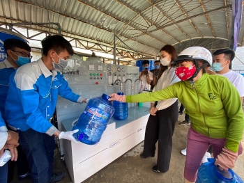 Lắp đặt 13 máy lọc nước miễn phí cho người dân Đồng bằng sông Cửu Long
