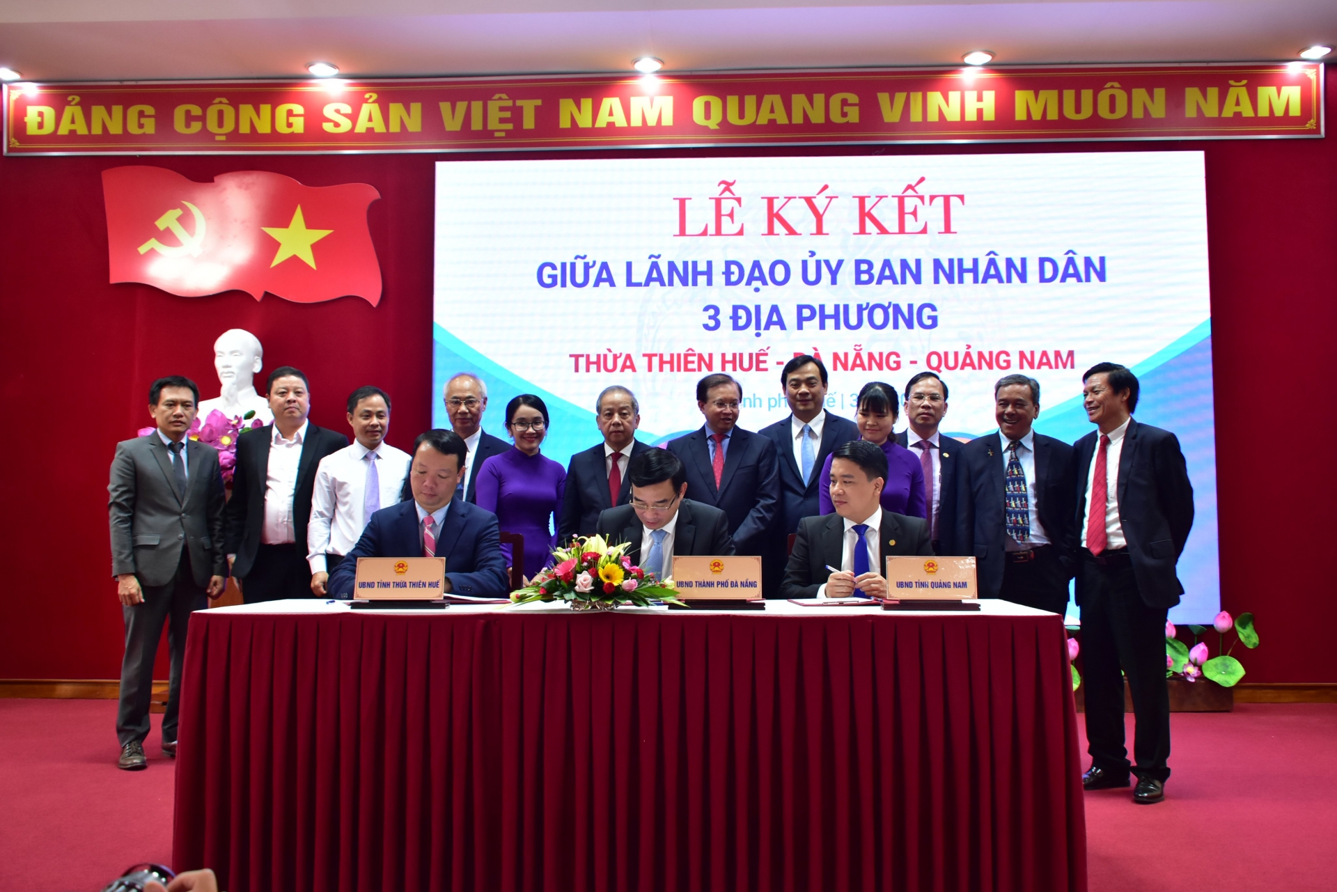 Thừa Thiên Huế - Đà Nẵng - Quảng Nam ký kết hợp tác phát triển du lịch