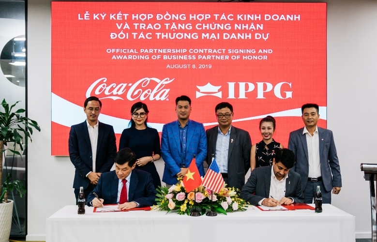 IPPG và Coca-Cola Việt Nam ký kết thỏa thuận hợp tác kinh doanh