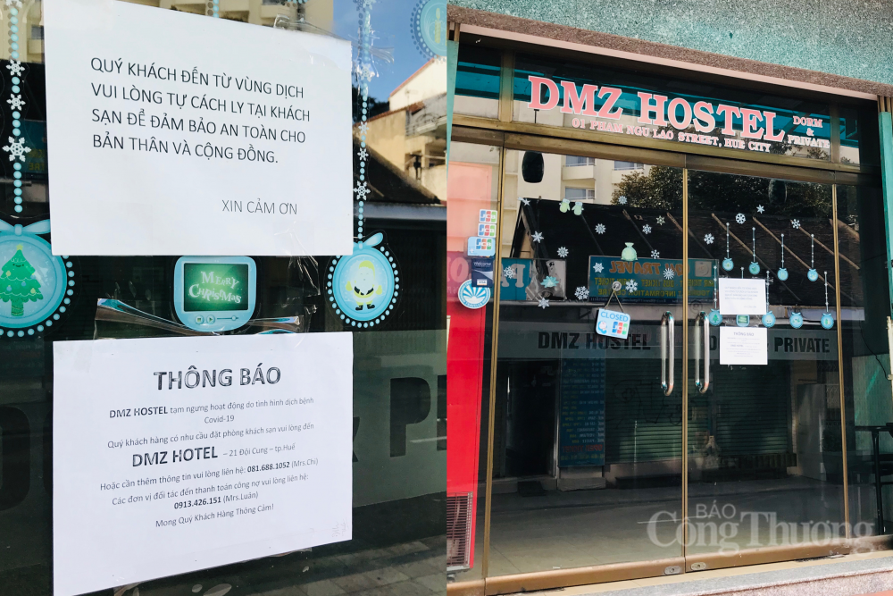 Thừa Thiên Huế: Nhiều hàng quán ở “phố Tây” tự giác đóng cửa phòng dịch Covid-19
