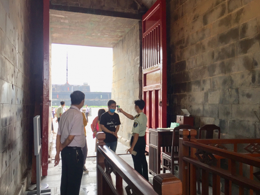 Thừa Thiên Huế: Duy trì các biện pháp phòng dịch đảm bảo an toàn cho du khách