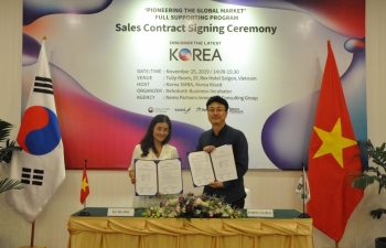 5 startup Hàn Quốc ký kết hợp tác bao tiêu sản phẩm với các doanh nghiệp Việt Nam