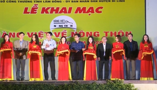 Lâm Đồng: Liên tiếp tổ chức phiên chợ đưa hàng Việt về nông thôn