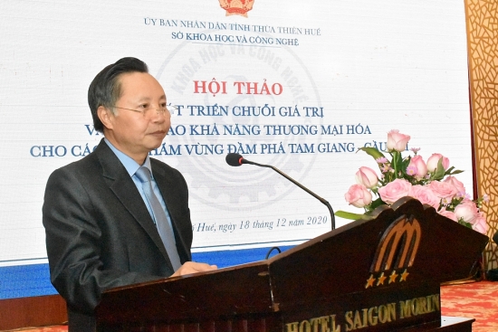 Thừa Thiên Huế: Phát triển chuỗi giá trị và nâng cao khả năng thương mại hoá cho các sản phẩm vùng nước lợ