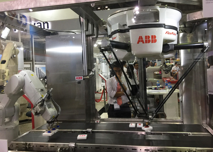 ABB giới thiệu giải pháp Robot công nghiệp mới tại ProPak Vietnam 2018