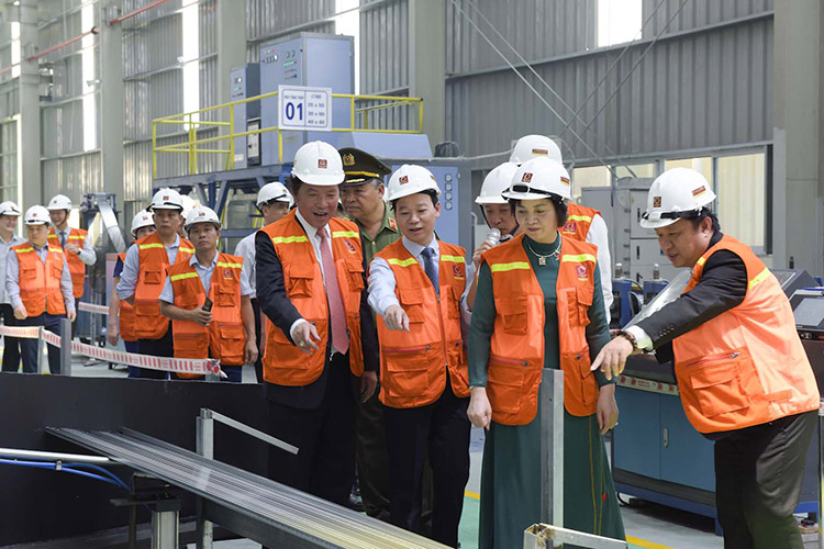 Tập đoàn Hoa Sen khánh thành nhà máy vật liệu xây dựng tại Yên Bái