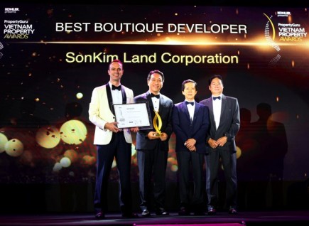 SonKim Land được vinh danh tại Giải thưởng bất động sản Việt Nam 2018