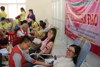 Hơn 1.610 đơn vị máu thu được từ Ngày hội gia đình C.P. Việt Nam