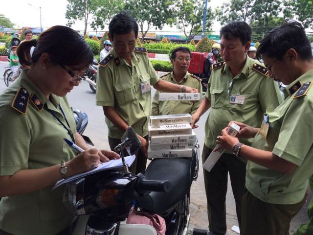 TP. Hồ Chí Minh: Khó triệt thuốc lá nhập lậu