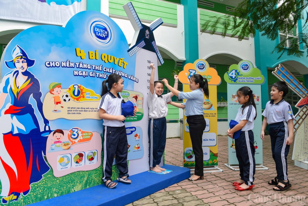 Sữa Cô Gái Hà Lan dành 50 tỷ đồng để nâng chiều cao cho học sinh Việt Nam