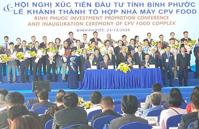 Hội nghị Xúc tiến đầu tư tỉnh Bình Phước: Thu hút đầu tư 46 dự án với số vốn hơn 2 tỷ USD
