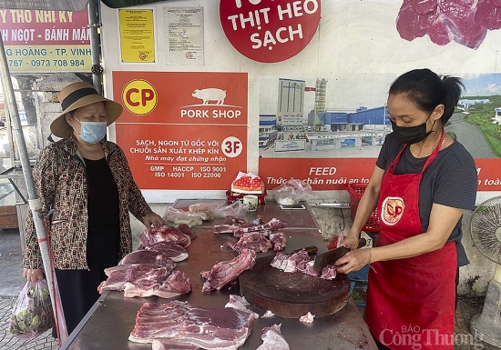 Nghệ An: Giá lợn hơi giảm sâu