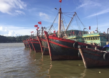 Áp thấp diễn biến phức tạp: Hàng nghìn tàu thuyền của ngư dân Nghệ An vào bờ trú ẩn