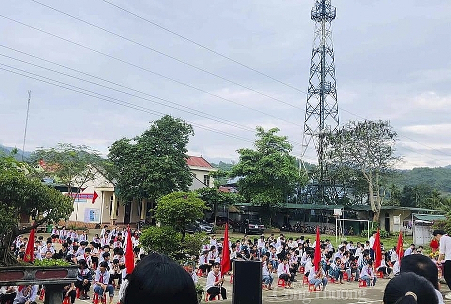 Nghệ An: Sẽ sớm xử lý đường điện cao thế giữa sân trường Châu Cam