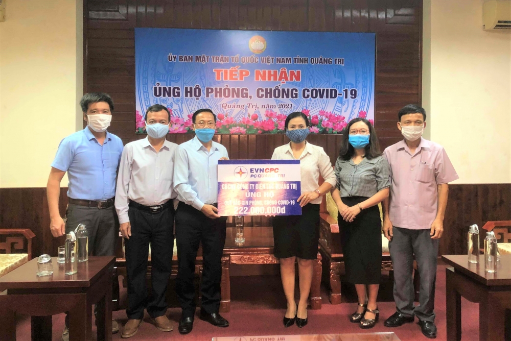 PC Quảng Trị: Hơn 220 triệu ủng hộ Quỹ phòng, chống Covid-19