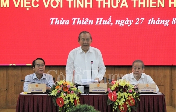 Phó Thủ tướng Thường trực Chính phủ làm việc tại Thừa Thiên Huế