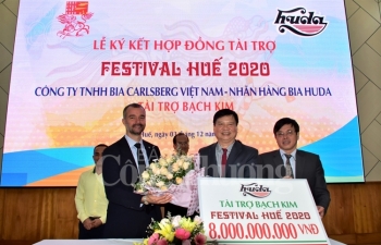 Carlsberg Việt Nam trở thành nhà tại trợ Bạch kim Festival Huế 2020