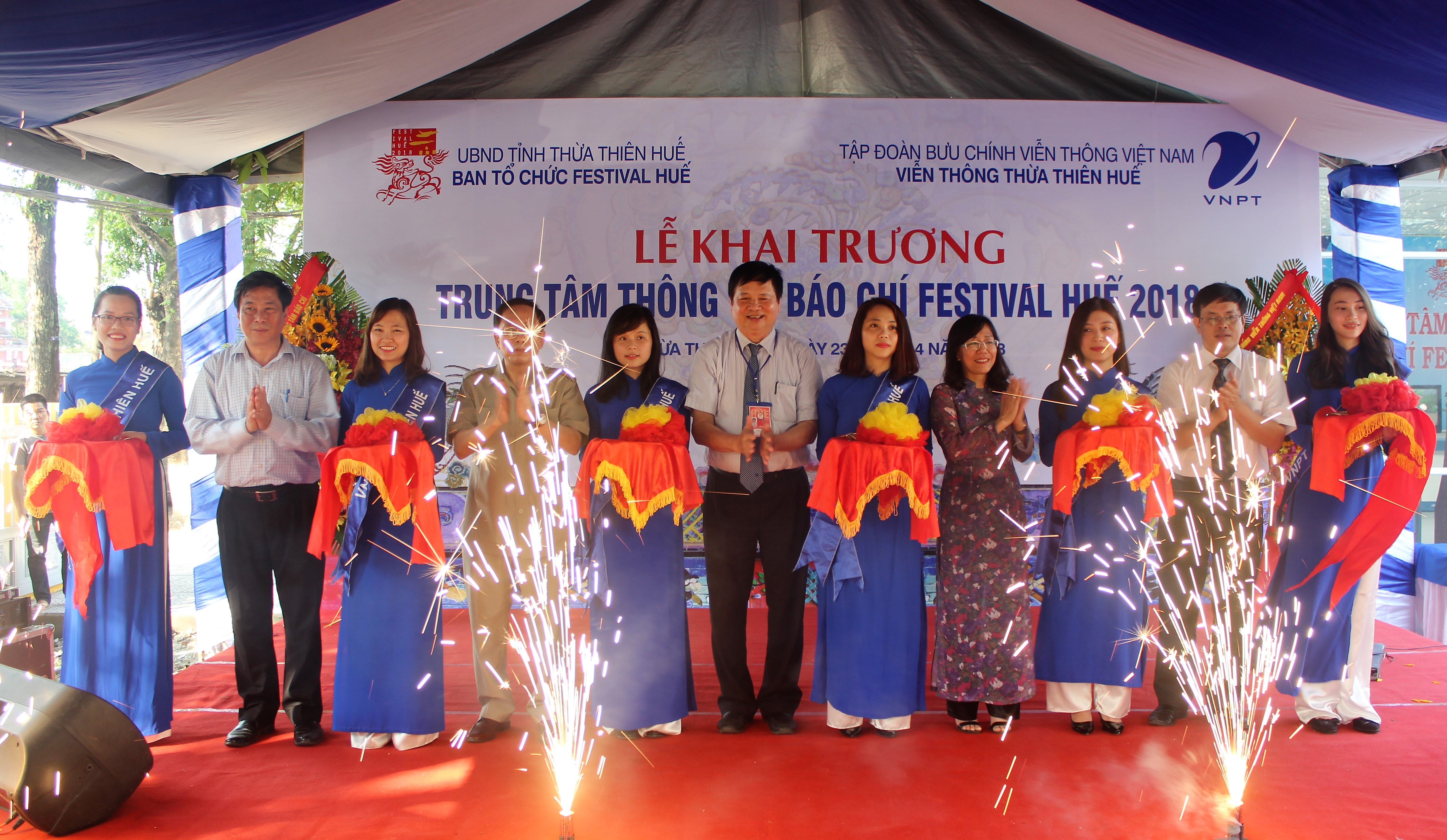Thừa Thiên Huế khai trương Trung tâm thông tin báo chí Festival Huế 2018