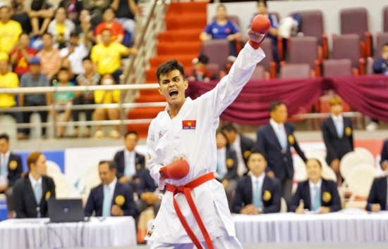 SEA game 31: Karate Việt Nam trở lại ngôi vị số 1 Đông Nam Á