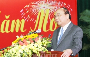 Thủ tướng chúc Tết lãnh đạo, nguyên lãnh đạo cơ quan Trung ương Đảng khu vực miền Trung
