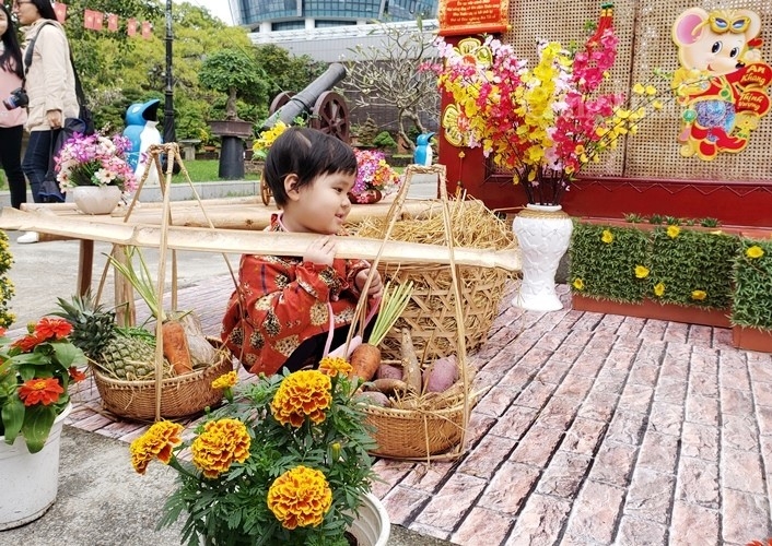 Đà Nẵng: Giữ văn hóa Việt với "Phiên chợ ngày Tết"