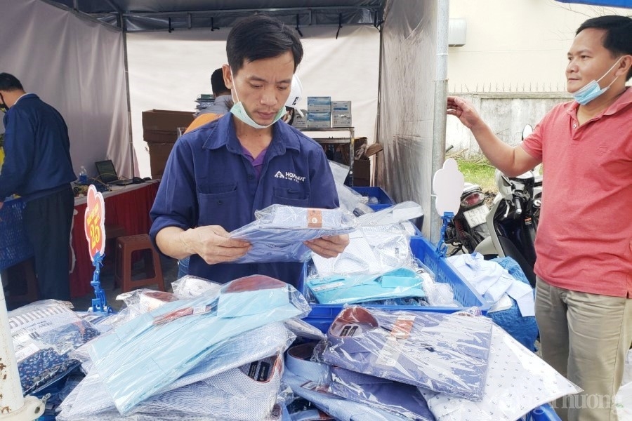 Đà Nẵng: Nhiều ưu đãi hấp dẫn cho công nhân, người lao động trong phiên chợ nghĩa tình