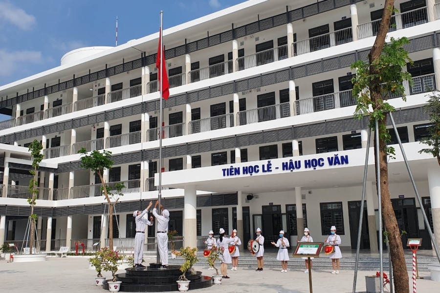 Phó Thủ tướng Lê Minh Khái dự lễ khánh thành trường học tại Bến Tre