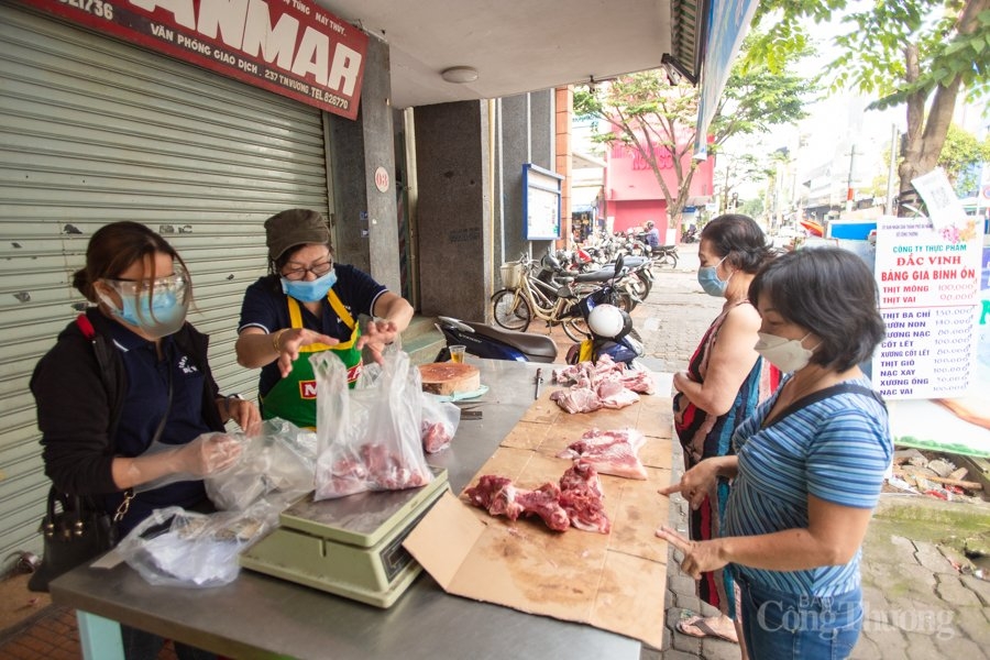 Đà Nẵng: Giá thịt heo bình ổn thấp hơn thị trường 10-18%