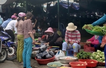Đà Nẵng: Tăng cường kiểm soát, đảm bảo an toàn phòng chống dịch tại các chợ truyền thống