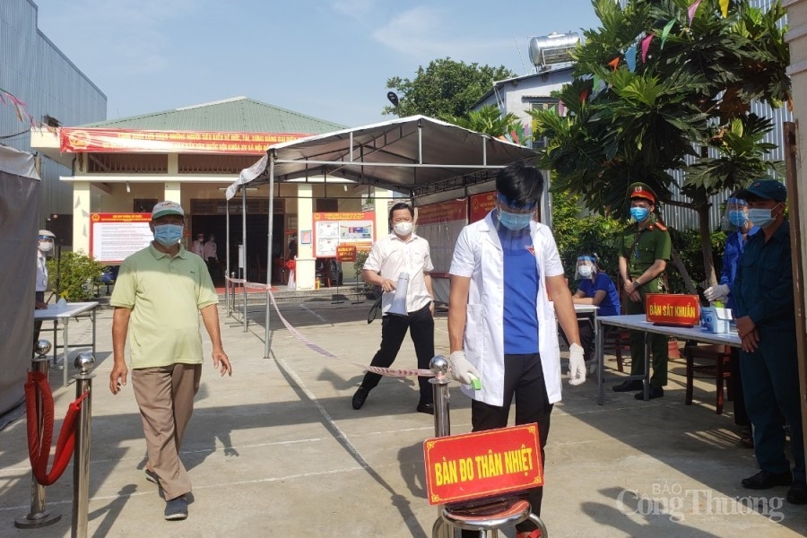 Đà Nẵng: Diễn tập các tình huống bầu cử trong bối cảnh dịch Covid-19 đang phức tạp