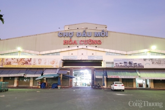 Đà Nẵng: Tạm đóng cửa chợ đầu mối Hòa Cường