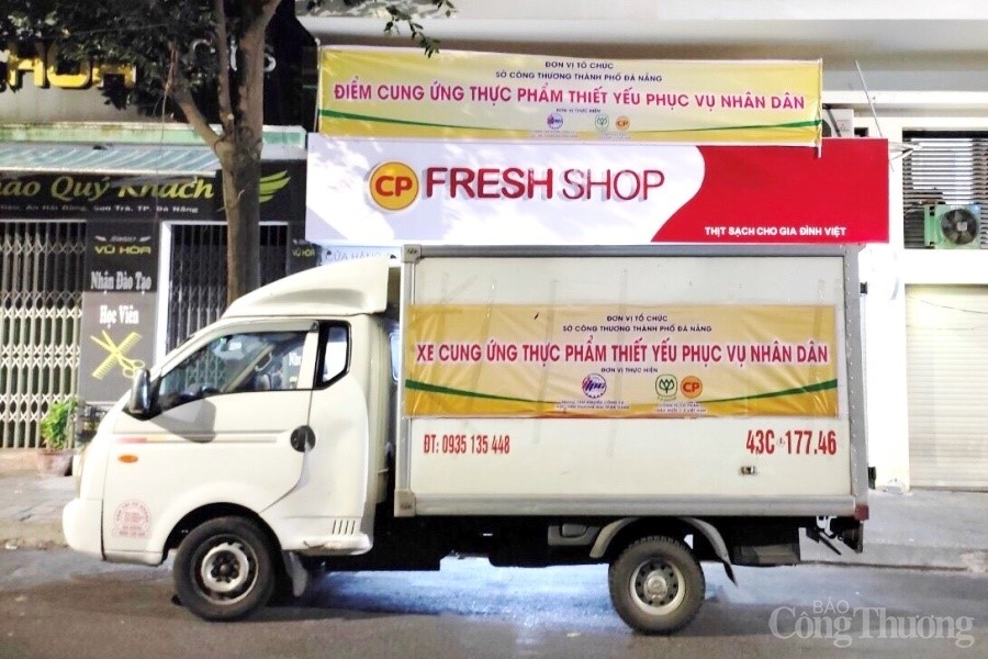 Đà Nẵng: Mở điểm bán hàng thực phẩm tưới sống trợ giá cho người dân