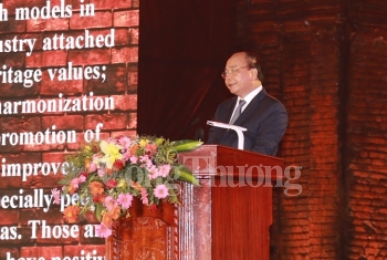 Thủ tướng Nguyễn Xuân Phúc dự lễ kỷ niệm 20 năm di sản văn hóa thế giới Hội An, Mỹ Sơn