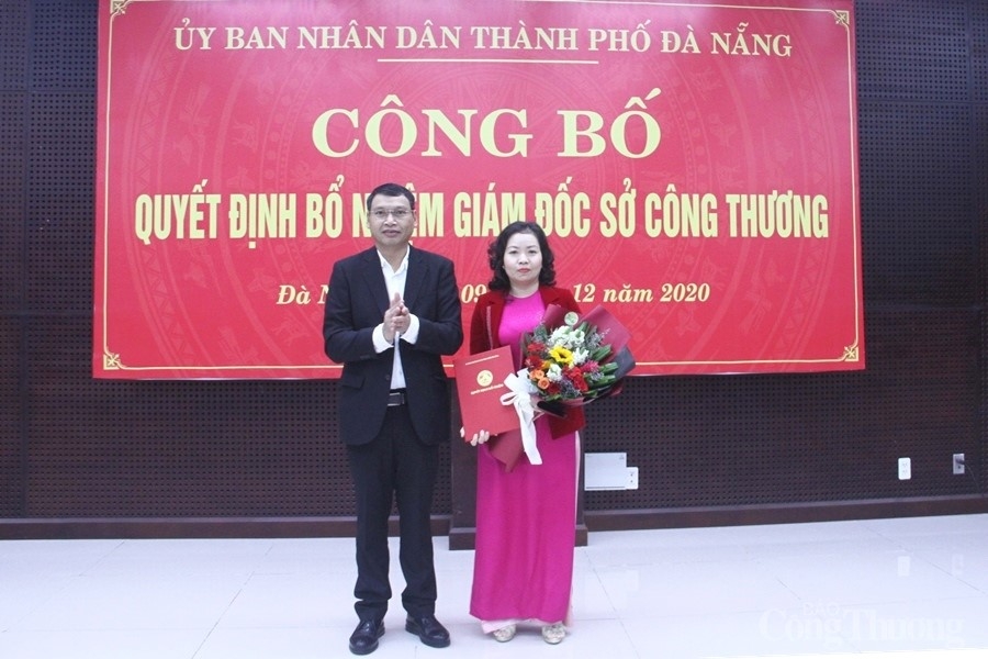 Bà Lê Thị Kim Phương làm Giám đốc Sở Công Thương Đà Nẵng