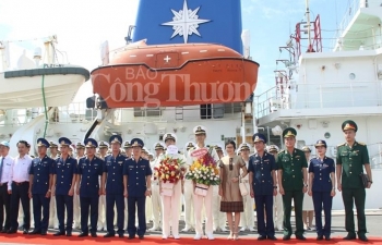 Tàu Lực lượng bảo vệ bờ biển Nhật Bản thăm Đà Nẵng